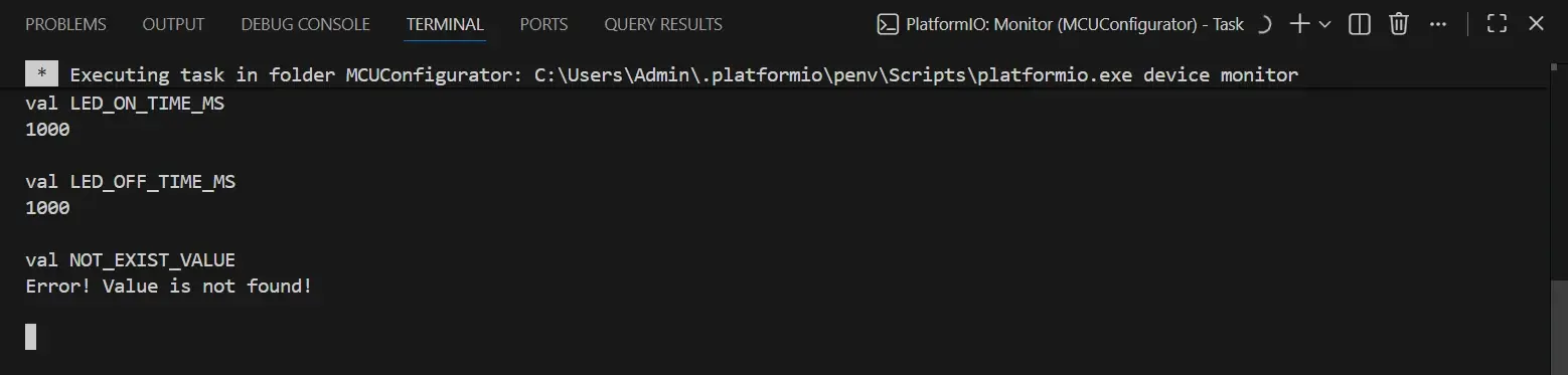 Виведення одиничного параметру